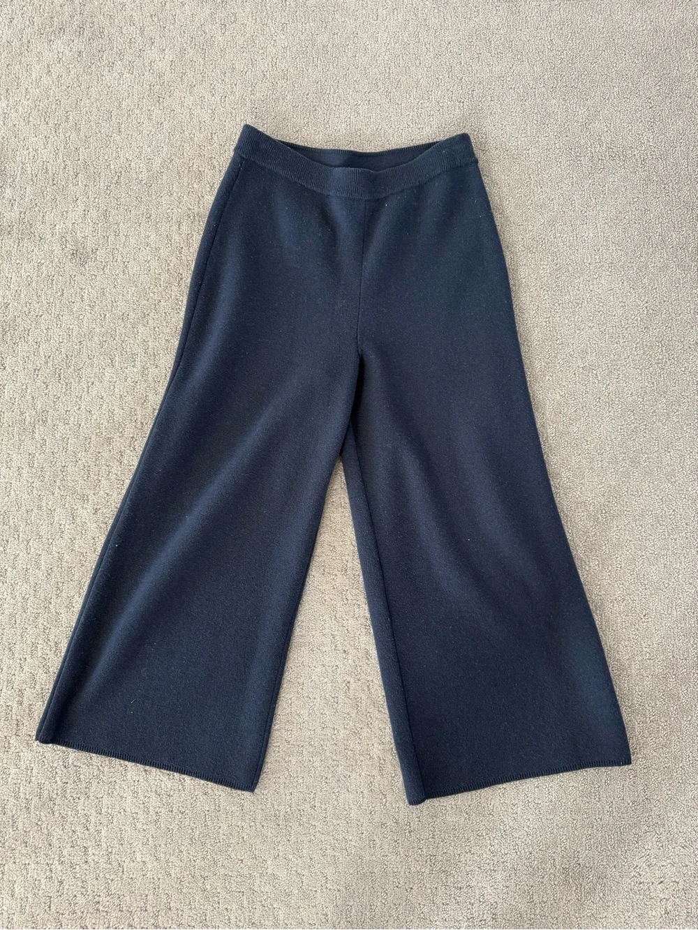 J.Crew Wide-leg Sweater-pant in Navy